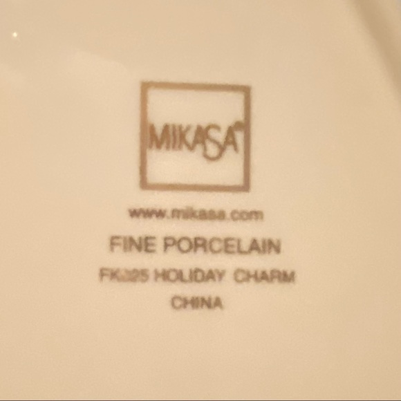 HP🤶🏼Mikasa Porcelain Christmas Tree Candy Dish - Picture 5 of 6